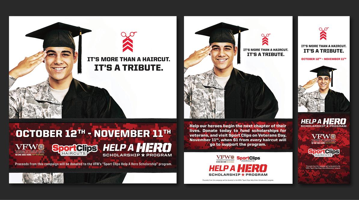 Sport Clips Help A Hero Campaign Showcases Franchise Heart For Veterans Stone Ward